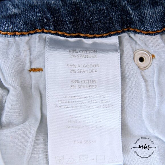 STS Blue Emma Ankle Skinny Embroidered Distressed Frayed Hems Jeans - Picture 10 of 12